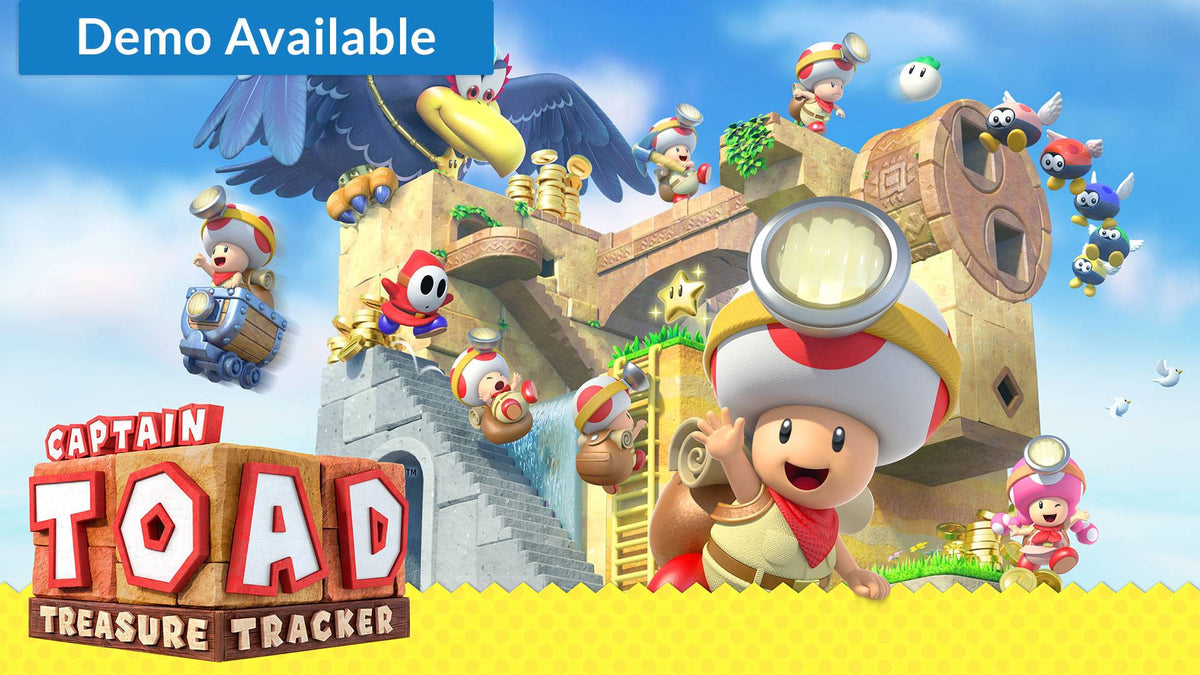 Arte oficial de Captain Toad: Treasure Tracker para Nintendo Switch