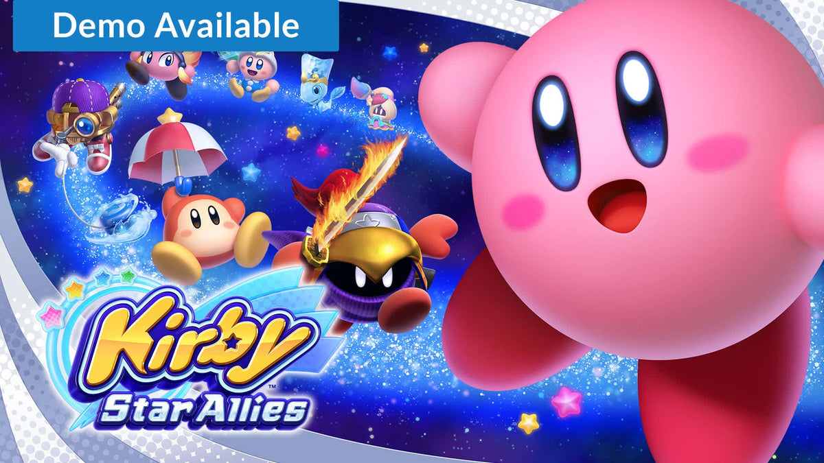 Arte oficial de Kirby Star Allies para Nintendo Switch