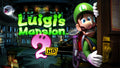 Arte oficial de Luigi's Mansion 2 HD para Nintendo Switch
