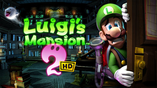 Arte oficial de Luigi's Mansion 2 HD para Nintendo Switch