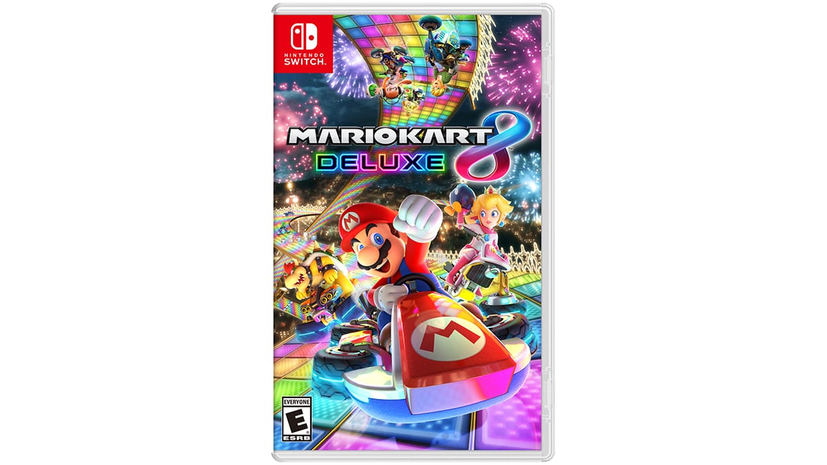 Arte oficial de Mario Kart 8 Deluxe para Nintendo Switch