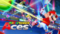 Arte oficial de Mario Tennis Aces para Nintendo Switch