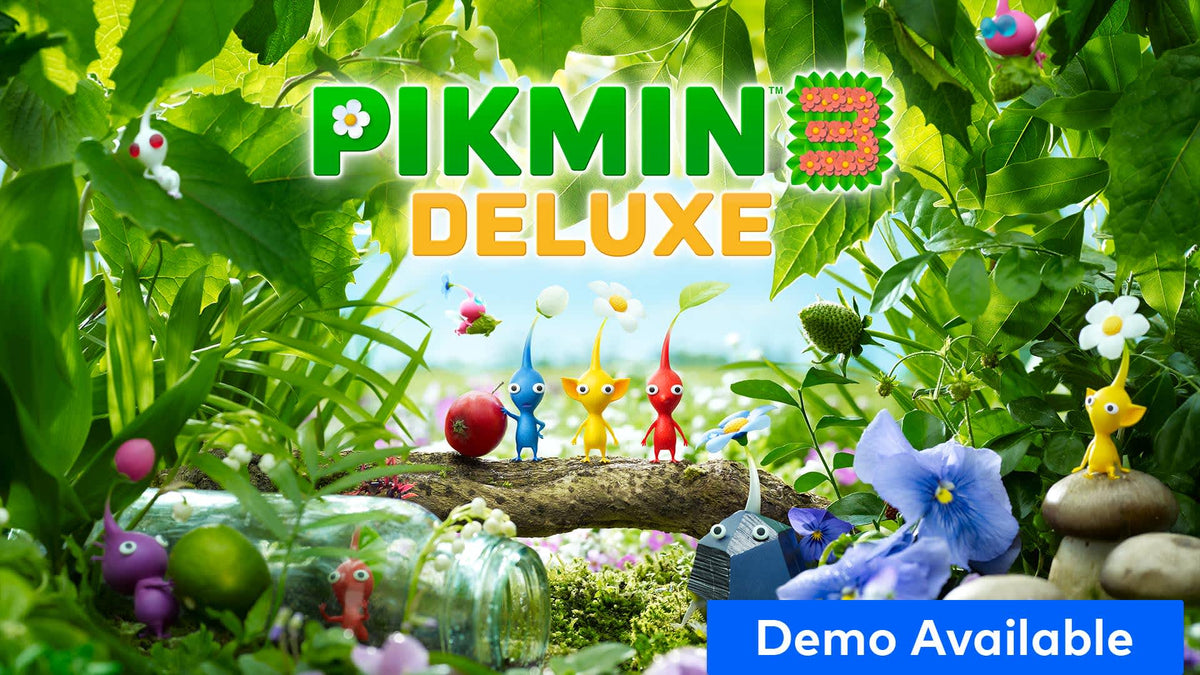 Arte oficial de Pikmin 3 Deluxe para Nintendo Switch