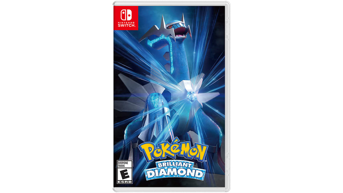 Arte oficial de Pokémon Brilliant Diamond para Nintendo Switch