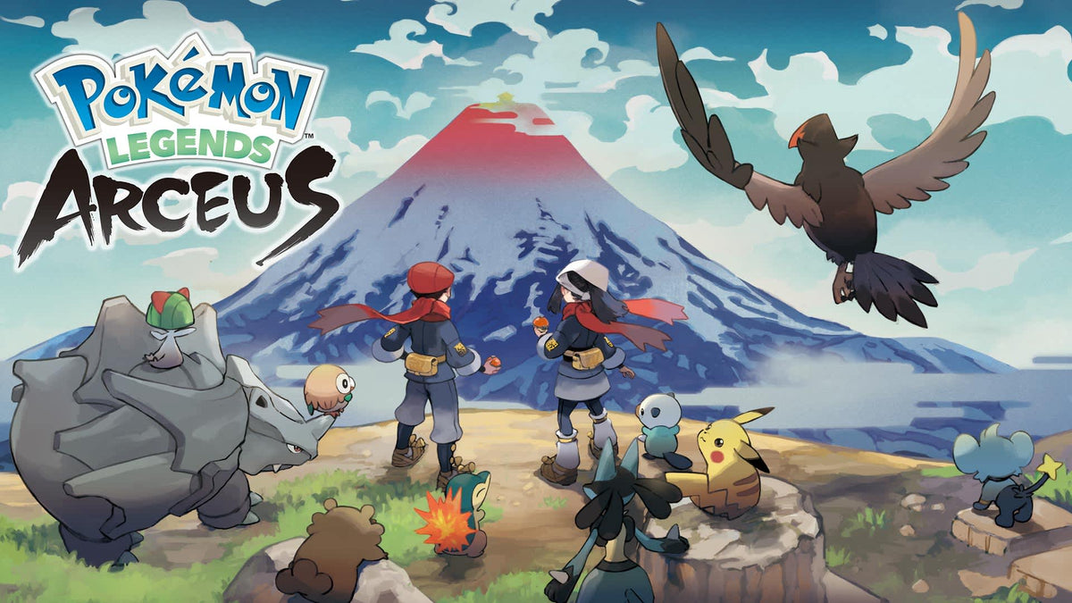 Arte oficial de Pokémon Legends: Arceus para Nintendo Switch