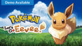 Arte oficial de Pokémon: Let's Go, Eevee! para Nintendo Switch