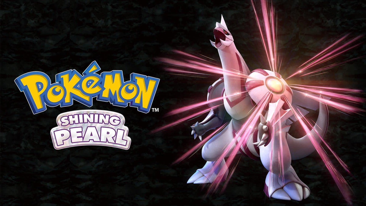 Arte oficial de Pokémon Shining Pearl para Nintendo Switch