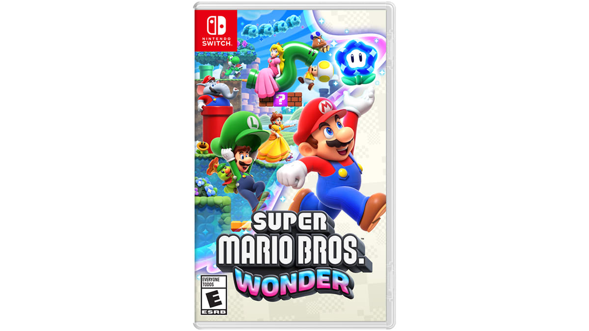 Arte oficial de Super Mario Bros. Wonder para Nintendo Switch