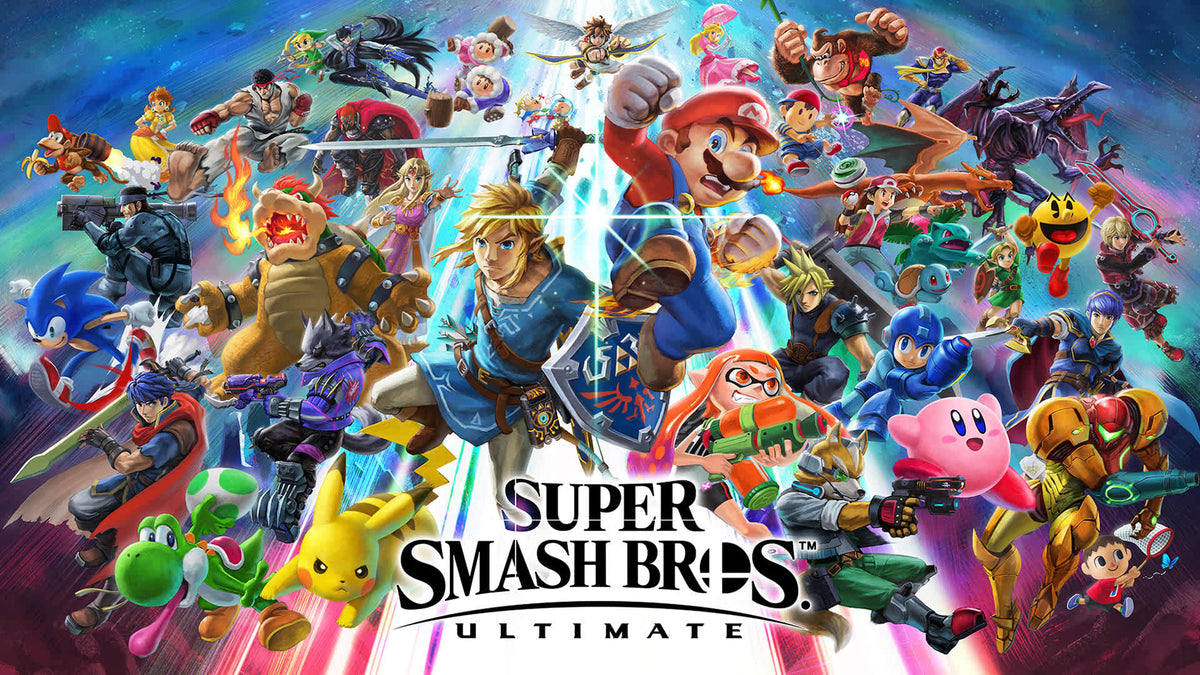 Arte oficial de Super Smash Bros. Ultimate para Nintendo Switch