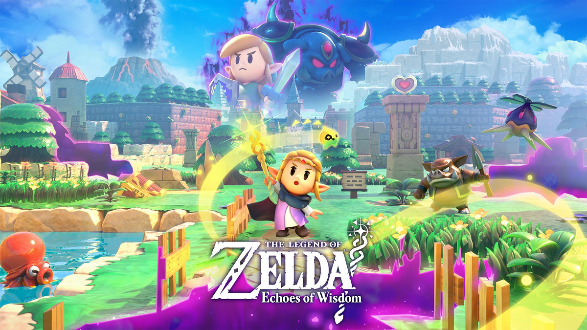 Arte oficial de The Legend of Zelda: Echoes of Wisdom para Nintendo Switch