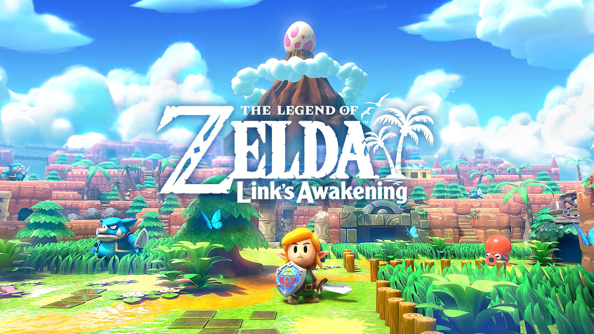 Arte oficial de The Legend of Zelda: Link's Awakening para Nintendo Switch