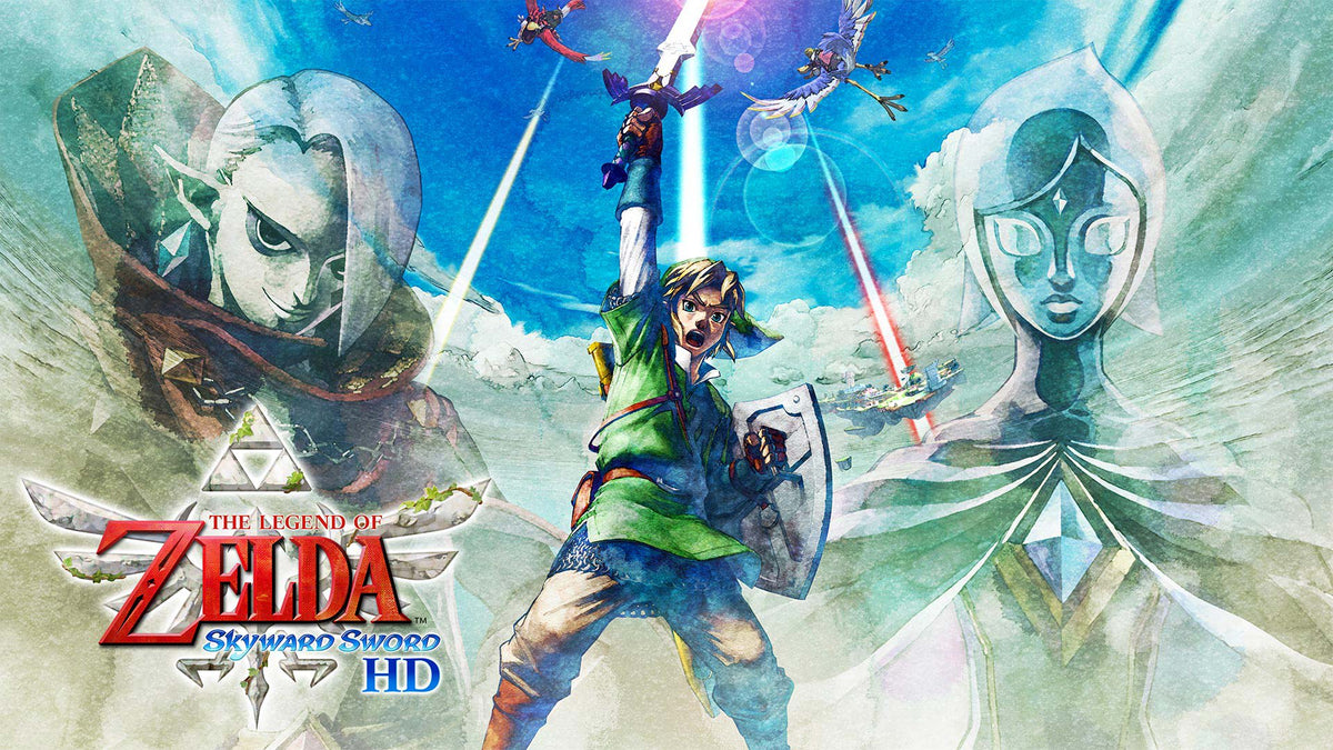 Arte oficial de The Legend of Zelda: Skyward Sword HD para Nintendo Switch